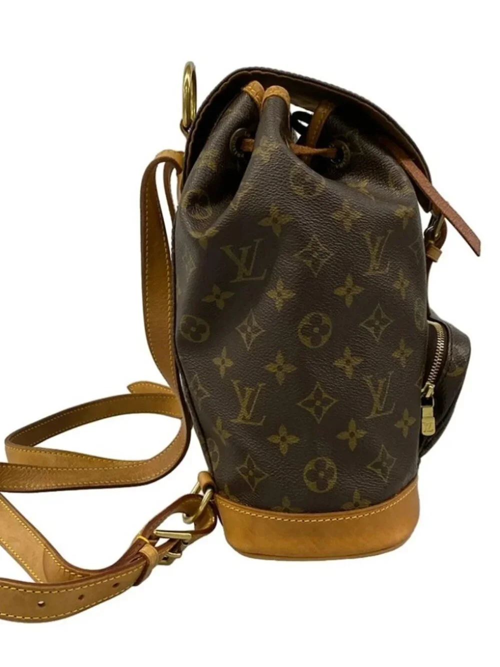 LOUIS VUITTON Montsouris MM M51136 Monogram SP1917 Backpack Monogram Canvas